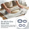 Ausrollstab Edelstahl mit 4 verstellbaren Produktbild-Vorschau 3