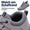 Sicherheitsschuhe grau SBP SRA mit Stahlkappe & Produktbild-Vorschau 5