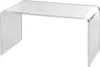 A clear acrylic C-shaped table on a white background. Náhľad obrázku produktu