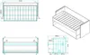 Vipack Funktionsbett Denver 90 x 200 cm inkl. Schreibtisch Produktbild-Vorschau 7
