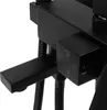 Close-up view of a black shower system faucet. Náhled obrázku produktu