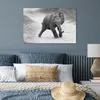 MuchoWow® Poster Elefant - Baby - Tiere - Kröte - Schwarz Produktbild-Vorschau 4