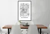 MuchoWow® Gerahmtes Poster Stadtplan - Bad Kreuznach - Produktbild-Vorschau 3