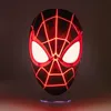 Spider-Man 3D LED Leuchte Miles Morales Mask Produktbild-Vorschau 10