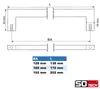SOTECH Möbelgriff EDELSTAHL BLACKLINE Schrankgriff – Produktbild-Vorschau 7