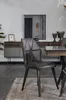 Grauer Stuhl Designer Esszimmer Stühle Sitzstuhl Lehnstuhl Produktbild-Vorschau 1