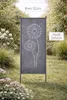 Stele Metall grau Sichtschutz "Pusteblume" H165cmxB52cm Produktbild-Vorschau 3