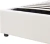 Lit rembourré 'Lunner' lit double avec matelas et coffre de Voir les images du produit 10