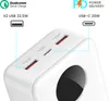 Bwoo, Batterie externe 30000mAh USB-C 2xUSB LCD Bwoo Blanc, Voir les images du produit 3