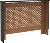 vidaXL Heizkörperverkleidung Schwarz 112x19x81,5 cm MDF Produktbild-Vorschau 5