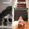 Aufrollbares Treppenschutzgitter schwarz - kindersicheres Produktbild-Vorschau 8