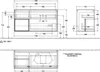 Villeroy & Boch G392HGPD Waschbeckenunterschrank Finion G39 Produktbild-Vorschau 2