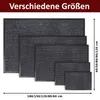Schmutzfangmatte Grau 80x120 cm für Innen & Außen – Produktbild-Vorschau 10