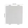 10Pcs Haushalts Mikrowelle Verdickt Glimmer Platte Blatt Produktbild-Vorschau 7