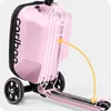 Dreirad-Roller mit Koffer Cariboo iTravel (rosa) Produktbild-Vorschau 11