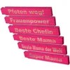 TE-Trend Zollstock Pink 2 Meter Maßstab Gliedermaßstab Produktbild-Vorschau 3