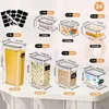 24-tlg Vorratsdosen mit Deckel Luftdicht Set, BPA frei, Produktbild-Vorschau 13