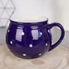 Orion | Set van 4 koffiekopjes - 200 ml - blauw met Productafbeelding-voorbeeld 2