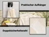2er Set Duschtücher aus Baumwolle, 75x140 cm, beige Produktbild-Vorschau 5
