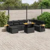 The Living Store 8-tlg. Garten-Sofagarnitur mit Kissen Produktbild-Vorschau 2