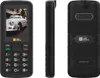 A collage of three images showing the front, side, and back of a rugged bar phone. Podgląd zdjęcia produktu