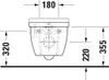 Duravit WC-Sitz Starck 3 mit Deckel, Scharnier Edelstahl, Produktbild-Vorschau 16