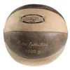 Retro Medizinball aus Rindsleder 6 kg Produktbild-Vorschau 2