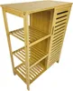 BEGRYF Bambus Badschrank 87,5x66x33 cm, Hochschrank mit Tür Produktbild-Vorschau 10