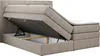 Boxspringbett mit LED Kopfteil und Topper - GOLD-5-KING - Produktbild-Vorschau 5