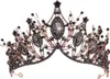 Queen Crown Gothic Strass Hochzeit Diademe und Krone für Produktbild-Vorschau 1