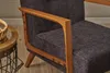 Hanah Home, Kemer - Anthracite, Flügelstuhl, Anthrazit, 69 Produktbild-Vorschau 2
