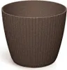 Doniczka Okrągła Lamia Round Eco Wood Dlam180W Kawa Eco Produktbild-Vorschau 1
