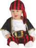 Set Avventura Pirata Costume Carnevale Baby Pirata Completo Anteprima dell’immagine prodotto 3