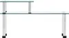 vidaXL Keukenrek, transparant, 45x16x26 cm, hartglas Productafbeelding-voorbeeld 1