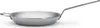 A metal frying pan with a long handle and a smaller loop handle on the opposite side, presented on a white background. Náhľad obrázku produktu