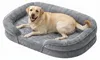FEANDREA Hundebett, Hundekissen, wasserdichte Innenschicht, Produktbild-Vorschau 3