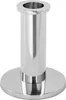 A silver candlestick holder on a white background. Produktbild-Vorschau