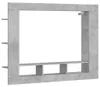 vidaXL TV skříňka betonová šedá 152x22x113 cm odvozený Náhled obrázku produktu 1