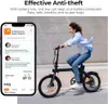 Faltbar Herren E-Bike Klapprad mit APP, 36V 9.6Ah Akku bis Produktbild-Vorschau 8