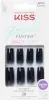 KISS Gel Fantasy Press On Nails Jelly Gelée Black Long Náhľad obrázku produktu 3