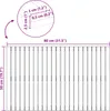 vidaXL Badematte Uni Braun 80 x 50 cm Massives Akazienholz Produktbild-Vorschau 8