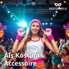 bandeau rose 3 en 1 avec bandeau - comme accessoire pour le Voir les images du produit 4