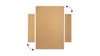 Tablica korkowa 100x80 cm rama drewniana lakierowana BIAŁA Podgląd zdjęcia produktu 4