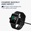 kwmobile Smartwatch Ladekabel für Willful ID205 / Yamay Produktbild-Vorschau 2