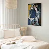 Italienischer Leinwand Leinwandbild - Figure of a Woman Produktbild-Vorschau 5