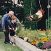 Gartenzwerg Liegend in Hängematte – Witterungsbeständige Produktbild-Vorschau 3
