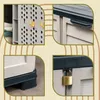 Gartenschrank Wetterfest Outdoor Kunststoff Schrank Produktbild-Vorschau 5