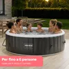 Idromassaggio AREBOS, gonfiabile, 6 persone, Ø 208 cm, Anteprima dell’immagine prodotto 6