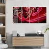 DEQORI Glasbild Echtglas 4x30x60 cm 'Marmor-Lavafluss' Produktbild-Vorschau 3