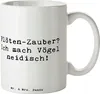 Mr. & Mrs. Panda Kaffeetasse Spruch Flöte Zauber - Weiß - Produktbild-Vorschau 1